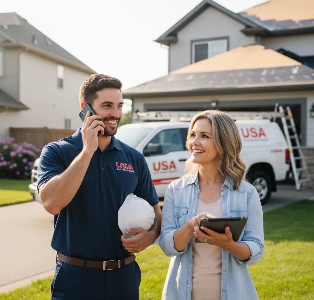 USA Roof Repair Experts customer support in Pinehurst